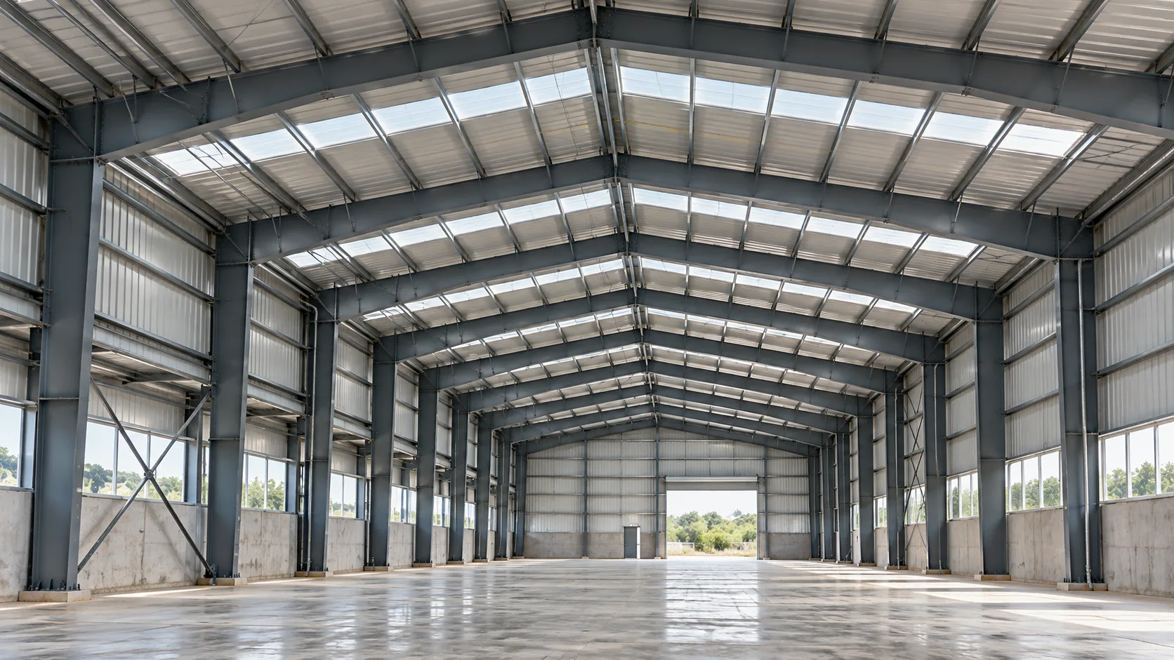 Pre-engineered metal building PEB roofing profiles and corrugated siding sheets from galvanized GI and PPGI coils — Asia & Africa Metals